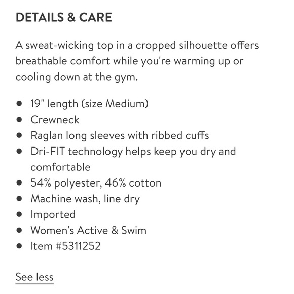 Nike Crop Crewneck Sweater - Picture 2 of 4